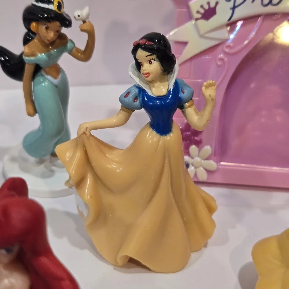 Disney Princess Barbie Cake Topper Decorate Castle Birthday Decopac 28 Piece Lot